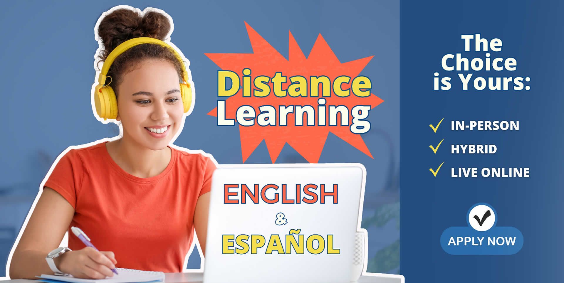 Study English in the USA! Now accepting applications.