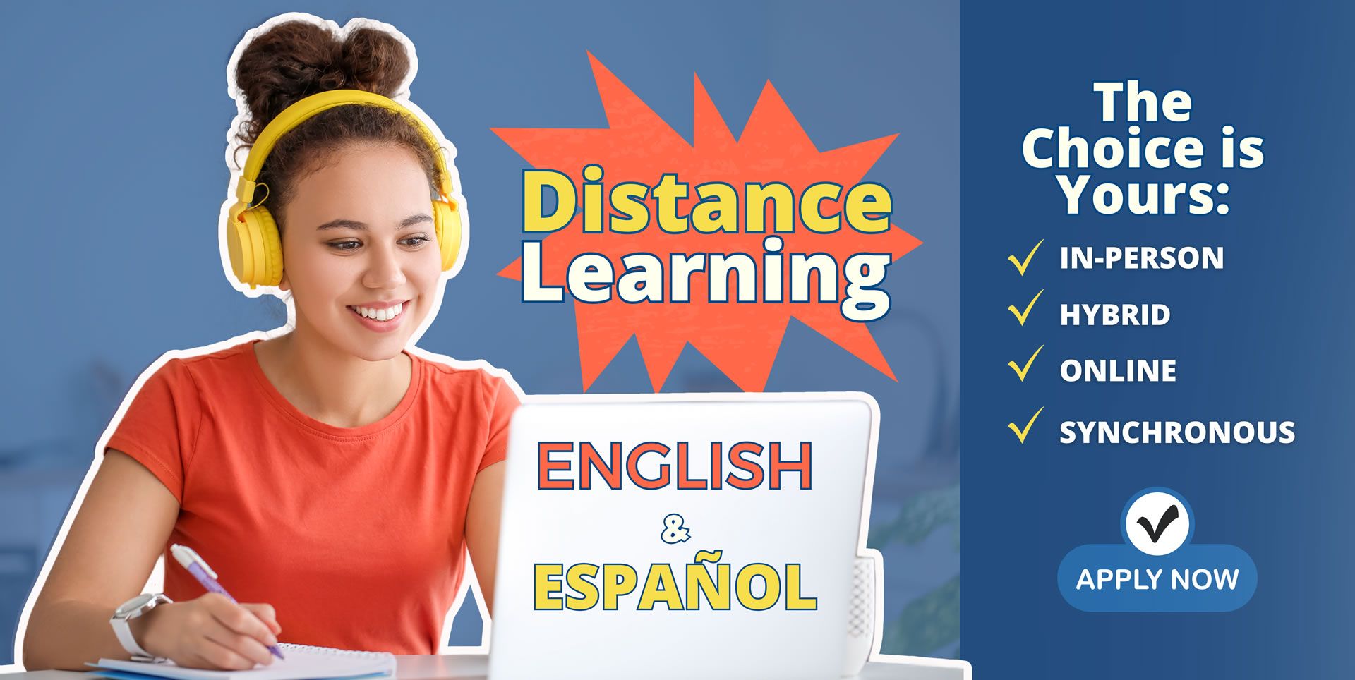 Study English in the USA! Now accepting applications.